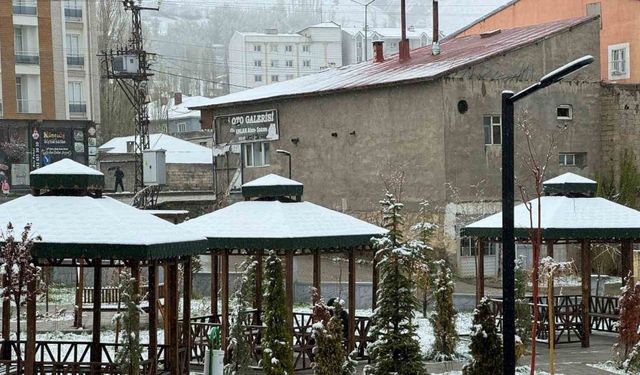 Mayıs ayında kar esareti: Her yer beyaza büründü