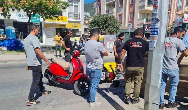 Milas’ta motosikletler çarpıştı: 1 ölü
