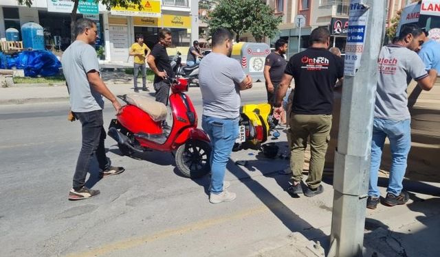 Milas’ta motosikletler çarpıştı: 1 yaralı