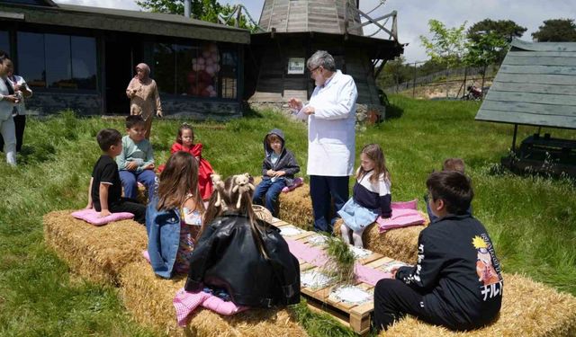 Minik Dahiler, Kazdağıları Bilim Köyünü ziyaret etti