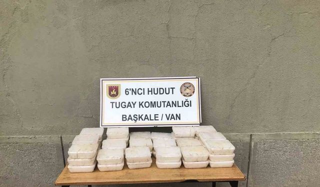 MSB: “Van hudut hattında 48 kilo 234 gram uyuşturucu madde ele geçirildi”