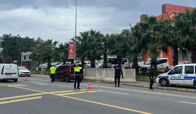 Ordu’da bir haftada yaklaşık 15 bin araç denetlendi