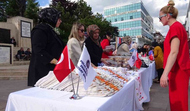 Polis Eşleri Derneği Yozgat Şubesi öğrenciler yararına yardım etkinliği düzenledi