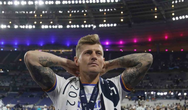 Real Madrid’in Alman yıldızı Toni Kroos, futbolu bırakacağını açıkladı