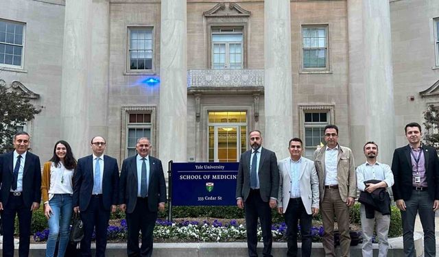 Rektör Şevli Harvard ve Yale üniversitelerini ziyaret etti