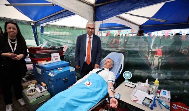 Şahinbey’de İki günde rekor kan bağışı