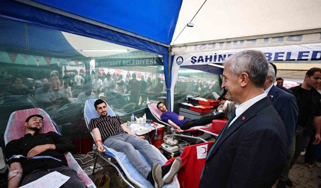 Şahinbey’den kan bağışı kampanyası