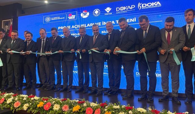 Sanayi ve Teknoloji Bakanı Kacır: "DOKA ve DOKAP eliyle 10 projenin açılışını gerçekleştiriyoruz”