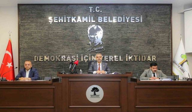 Şehitkamil Belediye Meclisi 2. Birleşim Toplantısı tamamlandı