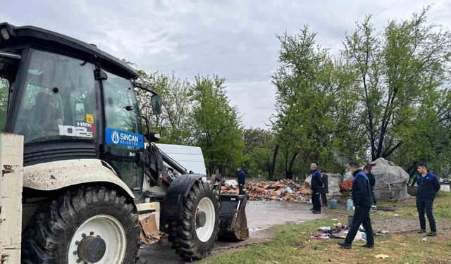 Sincan Belediyesinden temizlik seferberliği