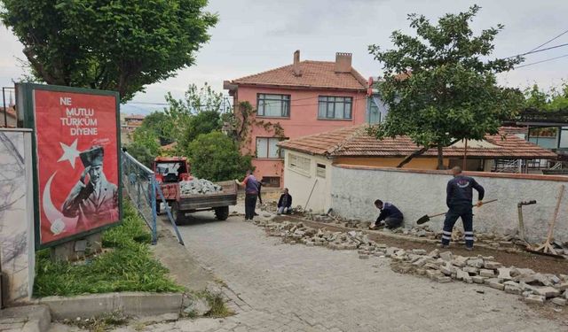 Sındırgı’da park, bahçe ve mesire alanlarında bahar temizliği