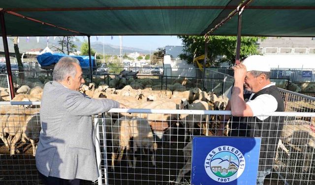 Talas’ta kurban pazarına başvurular başladı