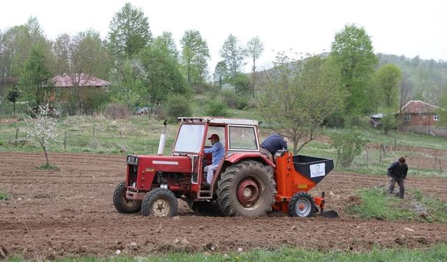 Tarım makineleri Ordu’nun her yerinde üreticilere destek veriyor