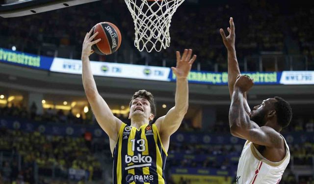 THY Euroleague: Fenerbahçe: 62 - Monaco: 65