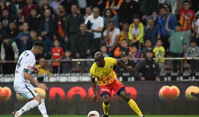 Trendyol Süper Lig: Kayserispor: 2 - Konyaspor: 2 (Maç sonucu)