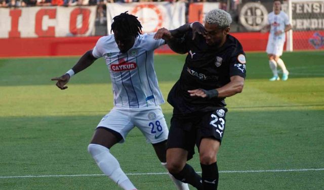 Trendyol Süper Lig: Pendikspor: 2 - Çaykur Rizespor: 1 (Maç sonucu)