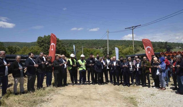 Ulusal doğal gaz boru hattı Dursunbey’e geliyor