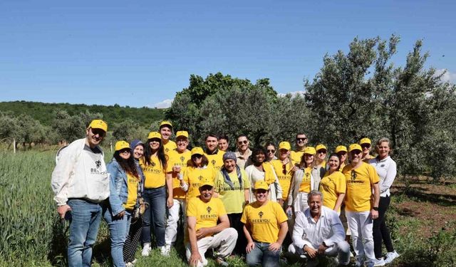 Uluslararası misafirler Anadolu arı ürünlerinin nasıl üretildiğini yerinde keşfetti