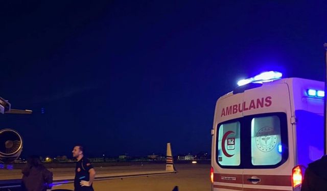 Van’da 13 yaşındaki hasta ambulans uçakla İstanbul’a sevk edildi