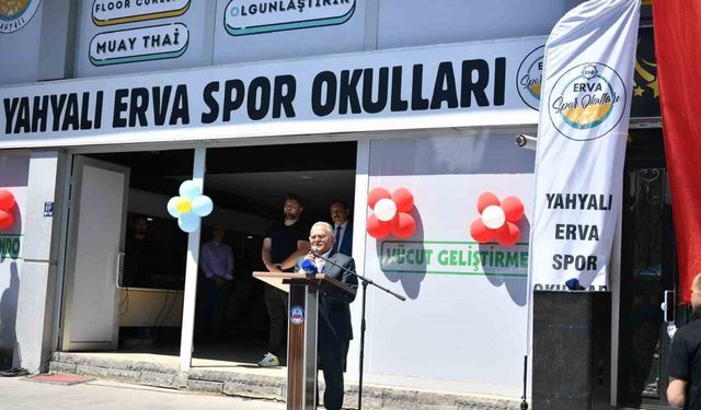 Yahyalı Erva Spor Okulları açıldı