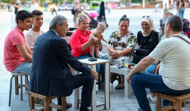 Başkan Alemdar, Günlük Buluşmalarla Vatandaşın Nabzını Tutuyor