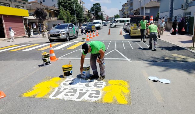 Kaynarca’nın yolları Büyükşehir’in dokunuşuyla daha güvenli ve güzel