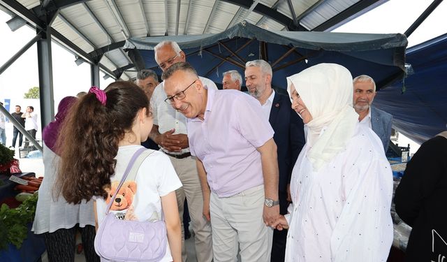 15 Temmuz Camili-Karaman Pazar Yeri ve Etkinlik Alanı Faaliyete Geçti