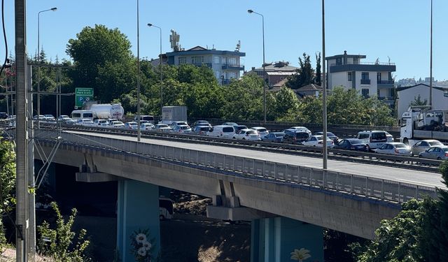 Bayramın ikinci günü İstanbul'dan yola çıkanlar, Kocaeli'de yoğunluk oluşturdu