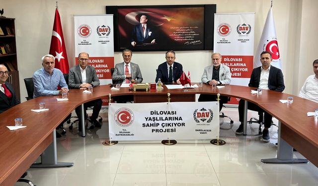 "Dilovası Yaşlılarına Sahip Çıkıyor" projesinin protokolü imzandı