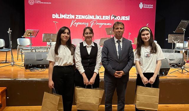 İstanbul'da "Dilimizin Zenginlikleri Projesi" kapsamında kapanış programı düzenlendi