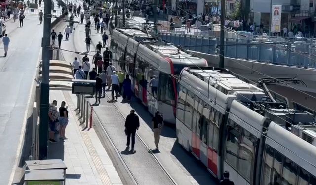 Kabataş-Bağcılar tramvay hattı seferlerinde aksama