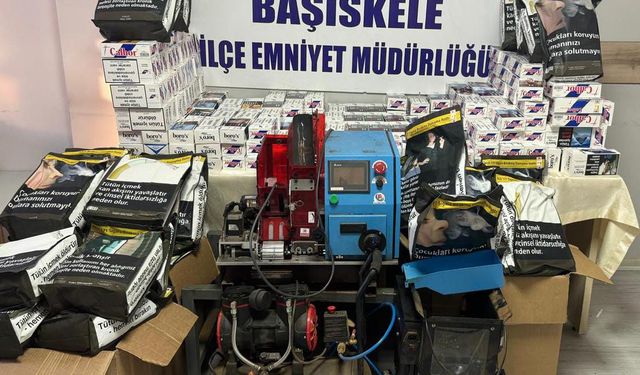 Kocaeli'de 63 bin 400 makaron ele geçirildi