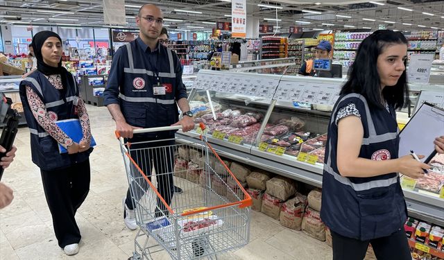 Kocaeli'de bayram öncesi marketler denetlendi