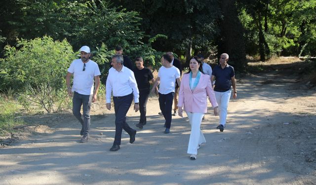 Nehir ve ormanla bütünleşik Edirne Söğütlük Millet Bahçesi'ndeki çalışmalarda sona gelindi