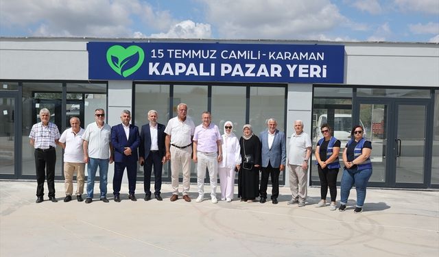 Sakarya'da 15 Temmuz Camili-Karaman Kapalı Pazar Yeri hizmete başladı