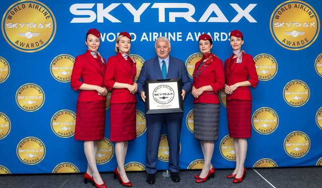 THY dokuzuncu kez "Avrupa'nın en iyi hava yolu şirketi" seçildi