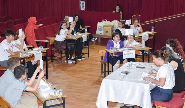 Bursa Karacabey'de "Çevre Dostu Okullar" yarıştı