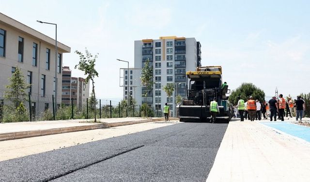 Bursa Nilüfer’de asfalt çalışmaları hızlandı