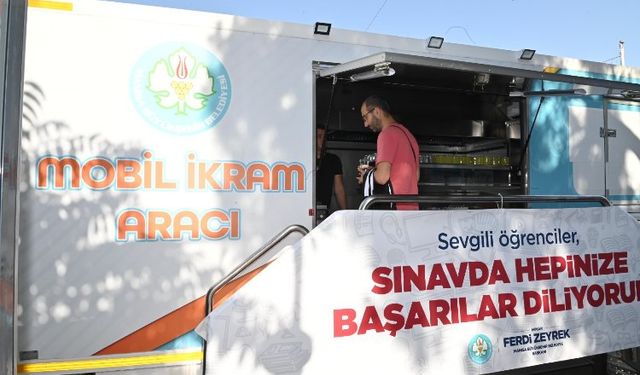 Büyükşehir Belediyesi YKS’de öğrencileri yalnız bırakmayacak