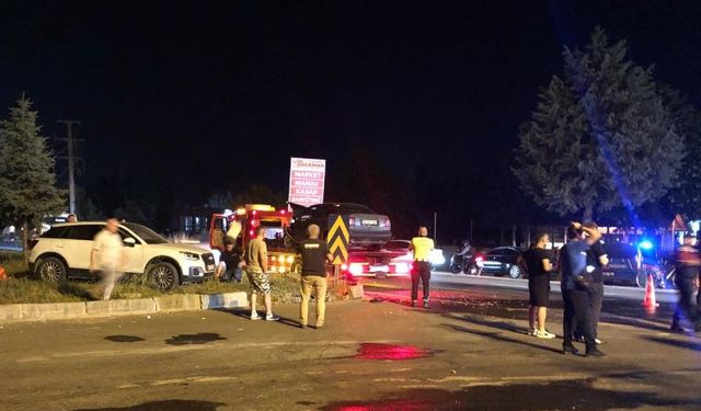 Düzce'de trafik kazası: 4 yaralı