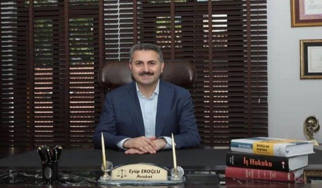 Eyüp Eroğlu, Avukatlık bürosunu 8 Haziran'da açıyor