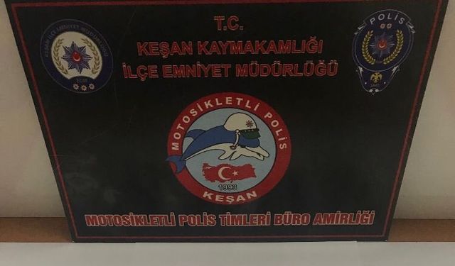 Keşan'da uyuşturucu operasyonu