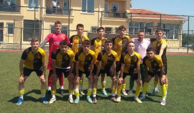 Keşanspor U17'de Bahçelievlerspor karşısında