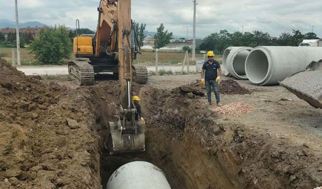 Kocaeli Kartepe'ye yeni yağmursuyu hattı