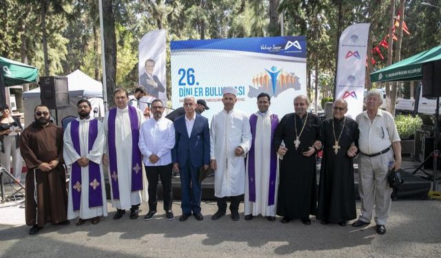 Mersin'de 26'ncı Dinler Buluşması gerçekleştirildi