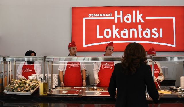 Osmangazi'de Halk Lokantası açıldı