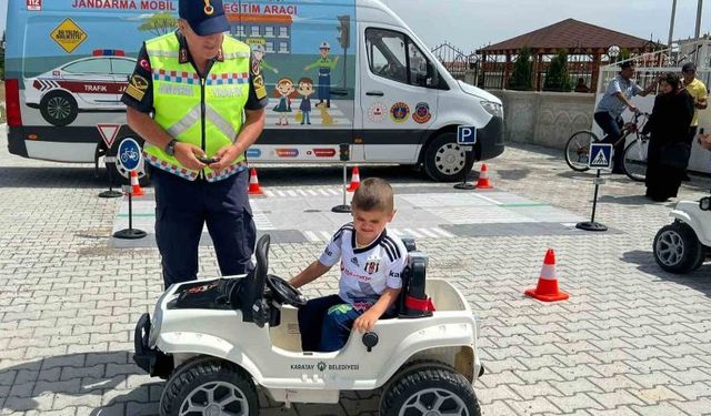 Özel öğrencilere trafik güvenliği eğitimi