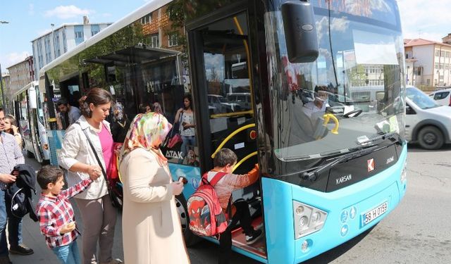 Sivas'ta kaplıcalar için otobüs seferleri başladı