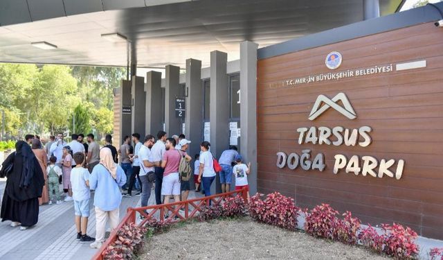 Tarsus Doğa Parkı'na ziyaretçi akını