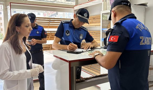 Tokat Zabıtası'ndan bayram öncesi denetim